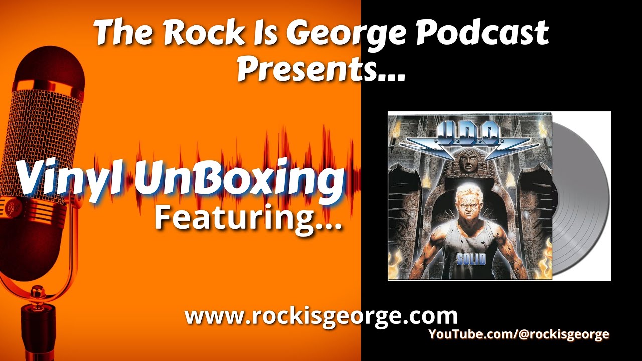 Vinyl Unboxing:  U.D.O. - Solid (AFM Records, 2023)