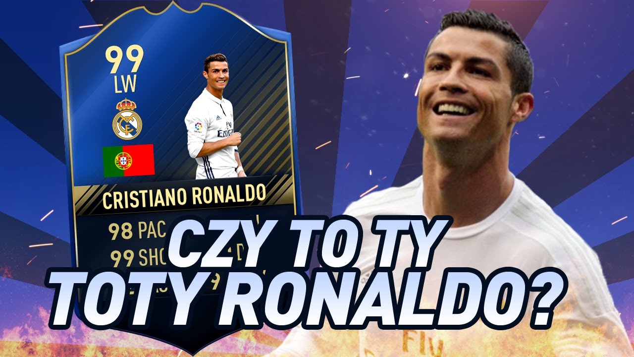 FIFA 17 - Czy to Ty TOTY Ronaldo?