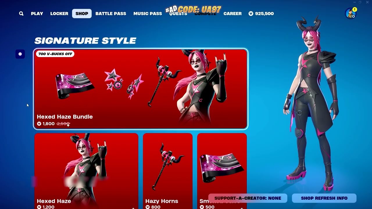 NEW Hexed Haze and Inferno Balvin Fortnite!