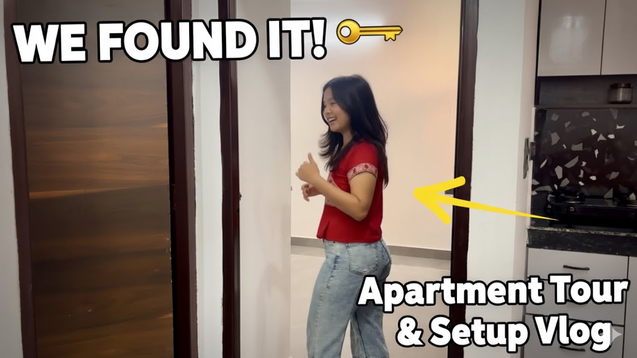 From Empty to EPIC: Moving My Boyfriend Into His Dream Apartment in Delhi ! 🛋️ | Arunachali🇮🇳