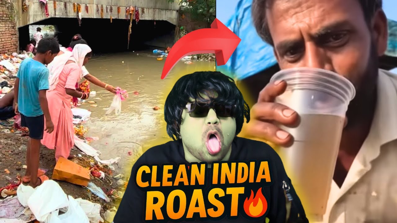 🇮🇳 CLEAN INDIA ROAST 🔥 | 10 Years Later Still DIRTY! | Indians & Civic Sense Gone Wrong 😂