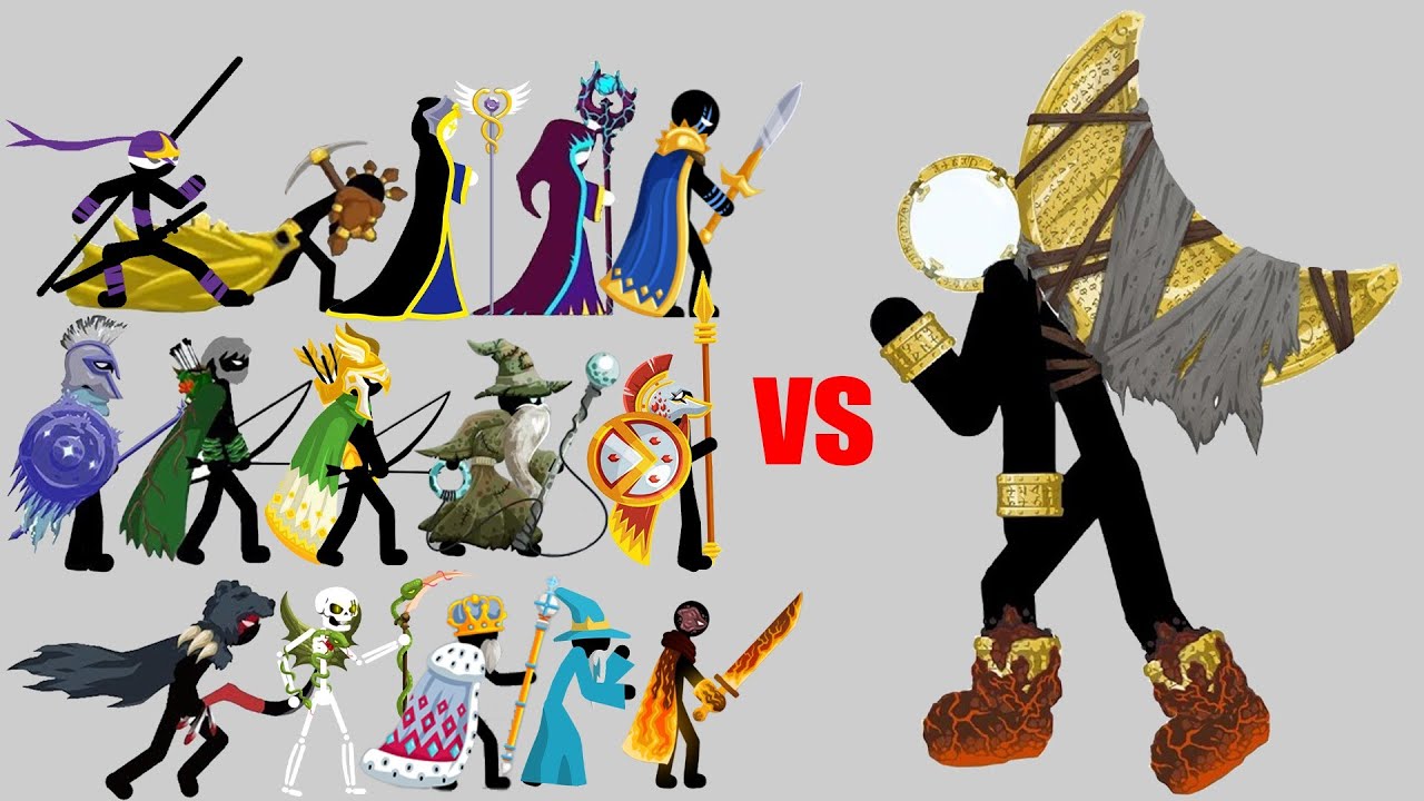 Stick war - All Generals Vs Final Boss 9999