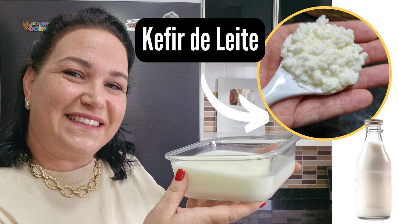 Como cuidar do KEFIR de LEITE - PROBIÓTICO para nossa saúde