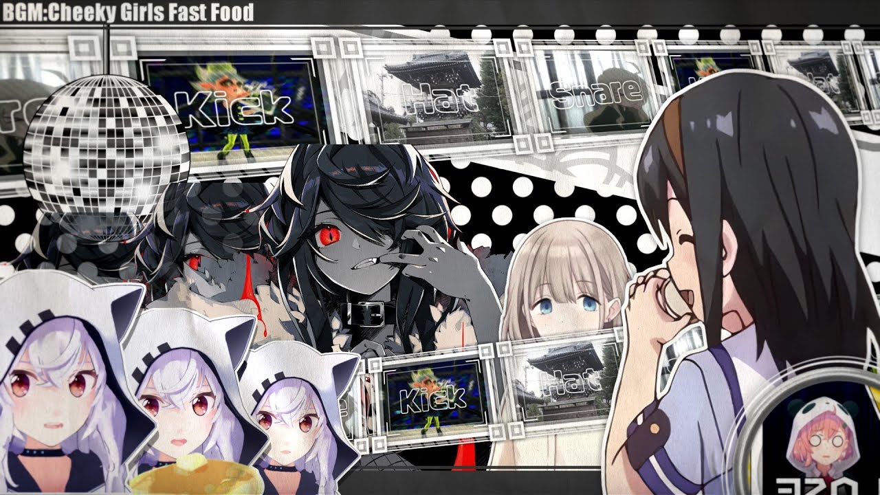 【二人合作】私的Cheeky Girls Fast Food