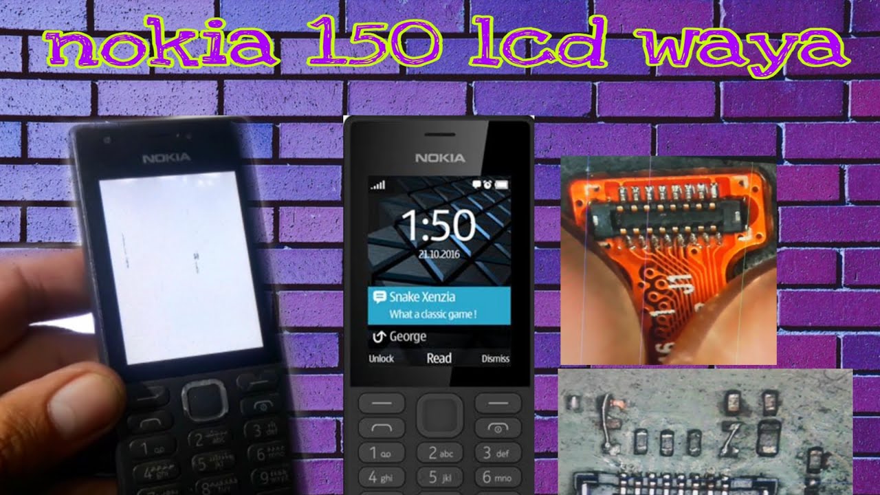 Nokia 150 LCD ways