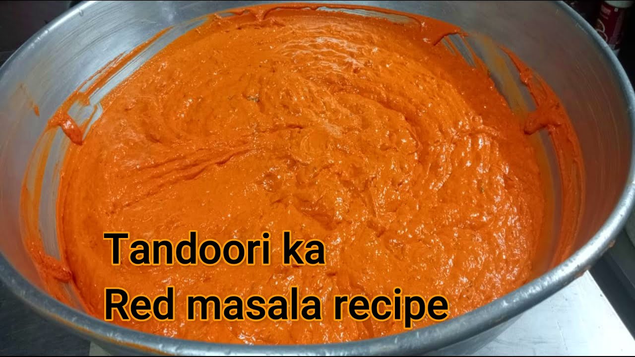 Tandoori ka Red masala recipe | Tandoori spice mix recipe | Indian red masala for tandoori