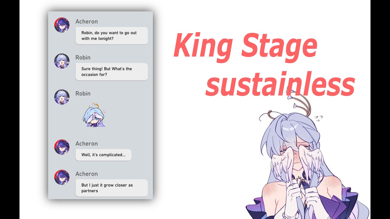 Acheron and Robin clear King stage together (High investment 0cycle | AA)