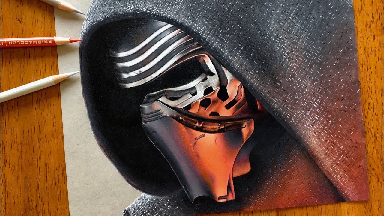 Drawing Kylo Ren | Star Wars