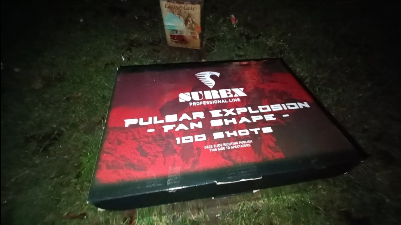 Surex Pulsar Explosion 100 shots fan shape