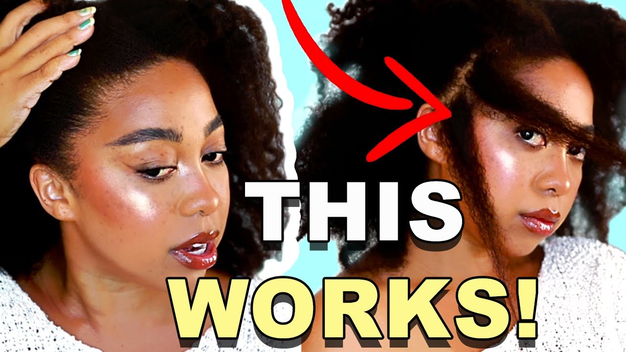 HOW TO GROW EDGES BACK FAST | HOW TO ACTUALLY GROW YOUR EDGES/HAIRLINE BACK FAST (5 TIPS!)