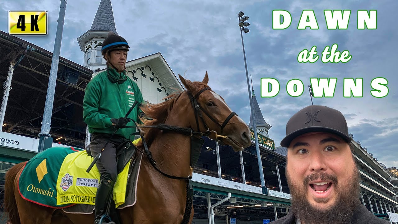 Checking Out the 2023 Kentucky Derby & Kentucky Oaks Horses At Dawn at the Downs | Morning Workouts