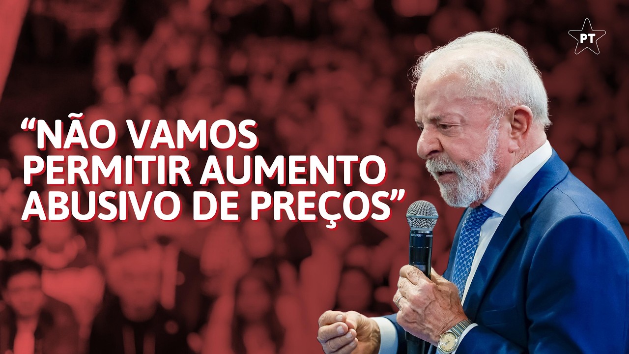LULA CRITICA AUMENTO IRREGULAR DOS COMBUSTÍVEIS E COBRA GOVERNADORES