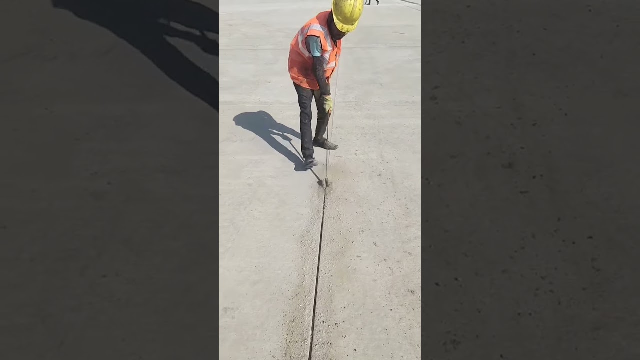 polysulphide treatment expansion joint 👉☔ backer rod #saharawaterproofingco #waterproofing #drfixit