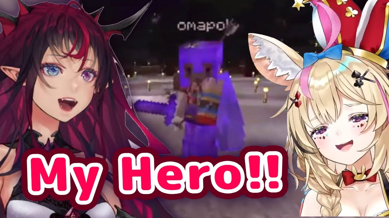 Polka Saves IRyS From Zombies in Minecraft and Becomes Her Batman 【ENG Sub/Hololive】