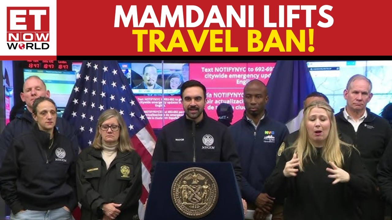 New York Storm | Mamdani Lifts Travel Ban But Urges New Yorkers To Stay Off Road