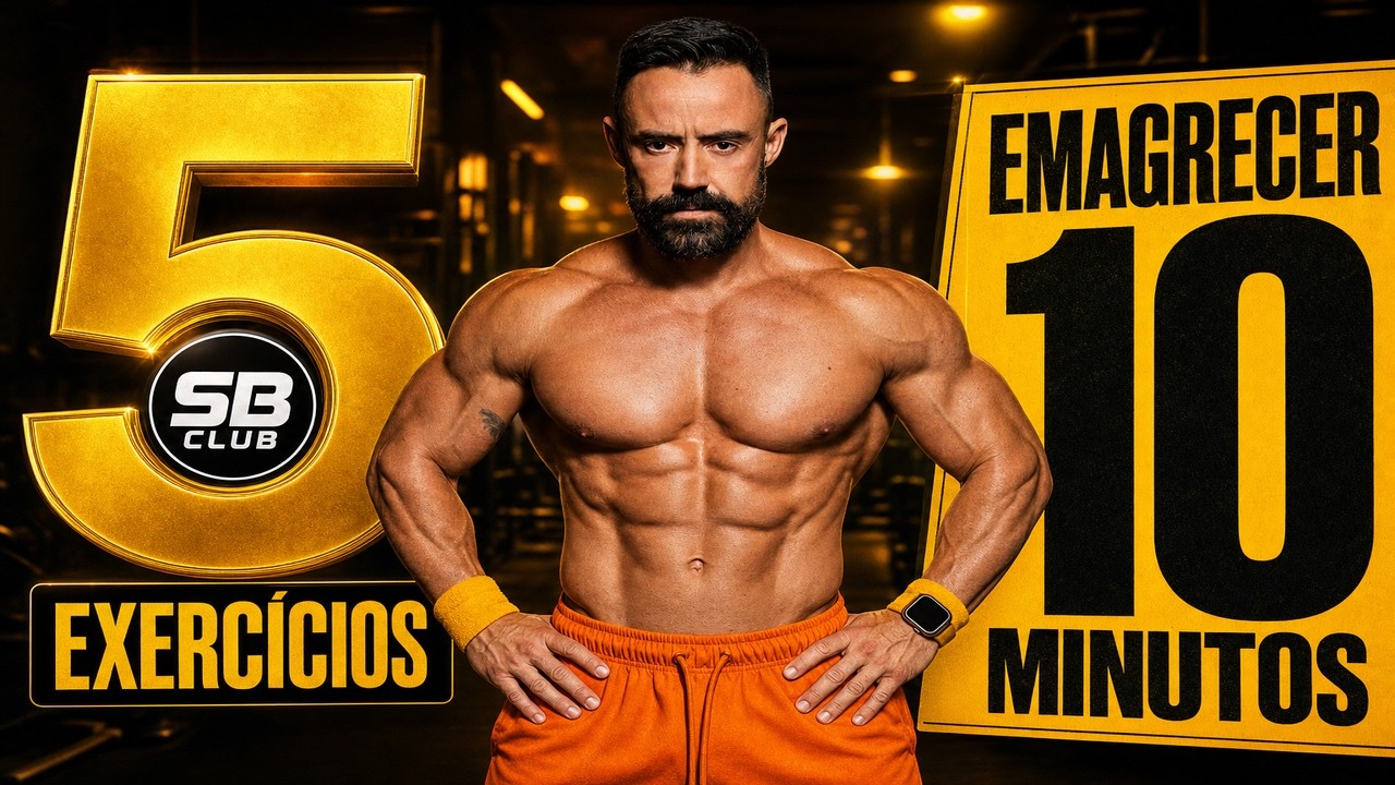 Treino Emagrecer   5 exercícios em 10 minutos