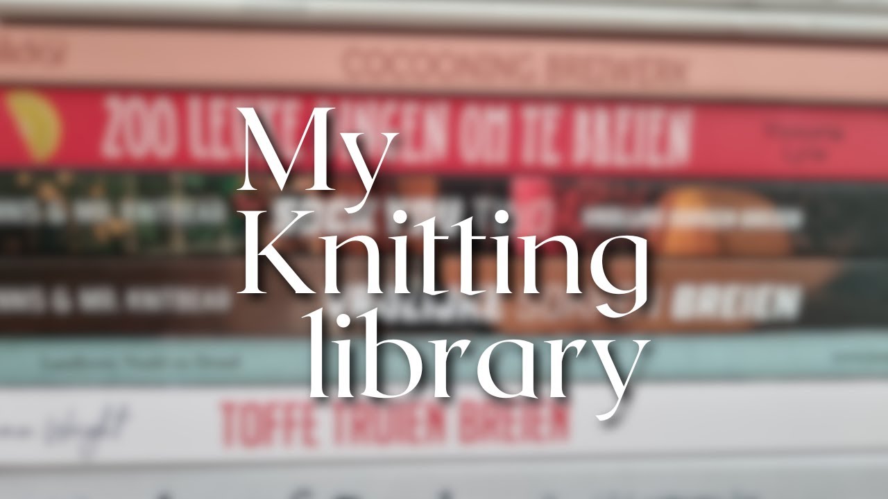 My knitting library | Books and magazines that inspire me