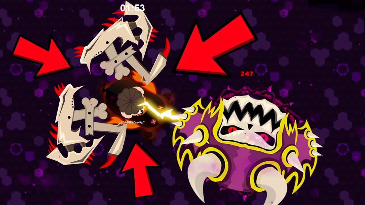 Evowars.io LV42 vs. Monster Hunts!