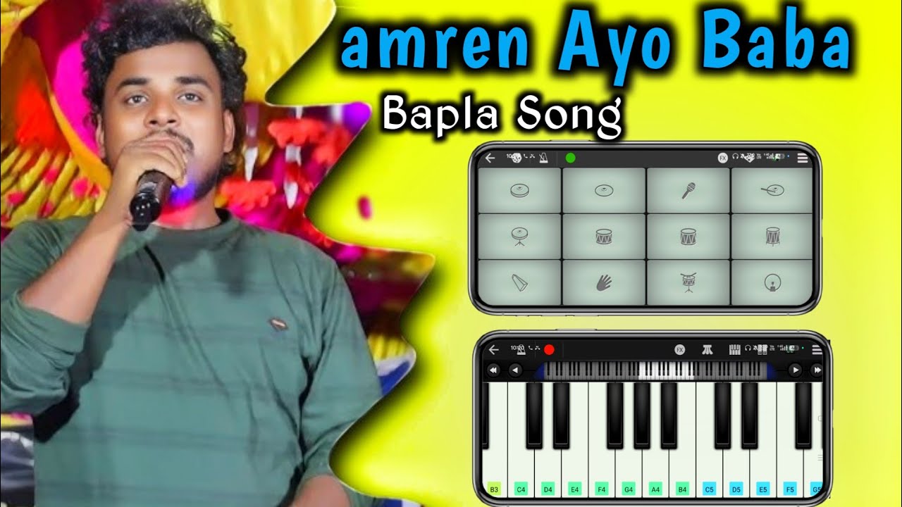Amren Ayo Baba Piano Song | Santali Bapla Video | Easy To Play 