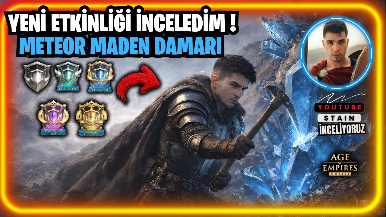 METEOR MADEN DAMARI ETKİNLİĞİ !| Age Of Empires Mobile 🥷🏻