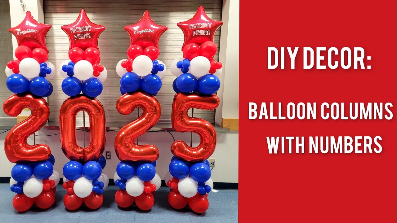 Balloon Column Tutorial/Making Balloon Columns for Kai's Kindergarten Promotion!
