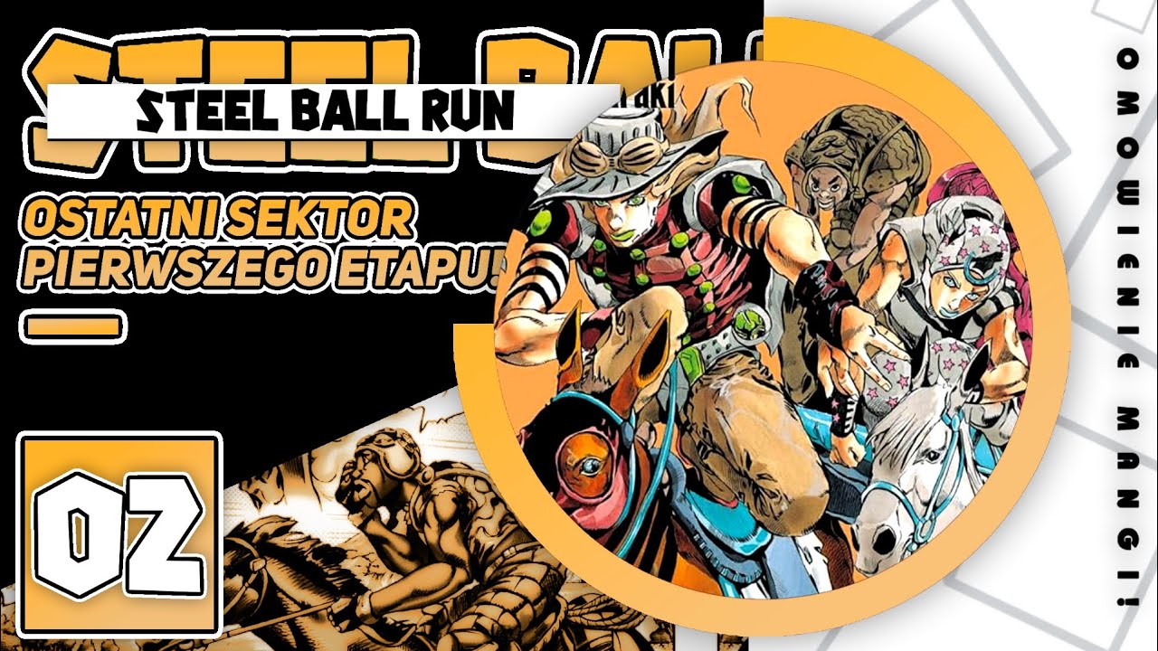 OSTATNI Sektor PIERWSZEGO Etapu! FART Pocoloco! [#2] Streszczenie Steel Ball Run! (ft. @gramofox )