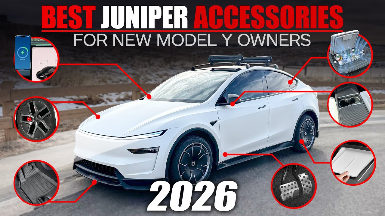 2026 Best Must Have Accessories for Tesla Model Y Juniper / for New Model Y Owners! #tesla