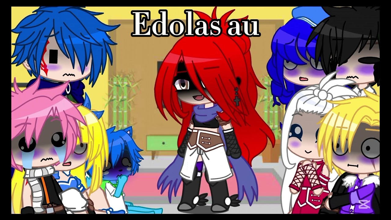 Fairytail react to erzas au | gacha nox | jerza | Fairytail
