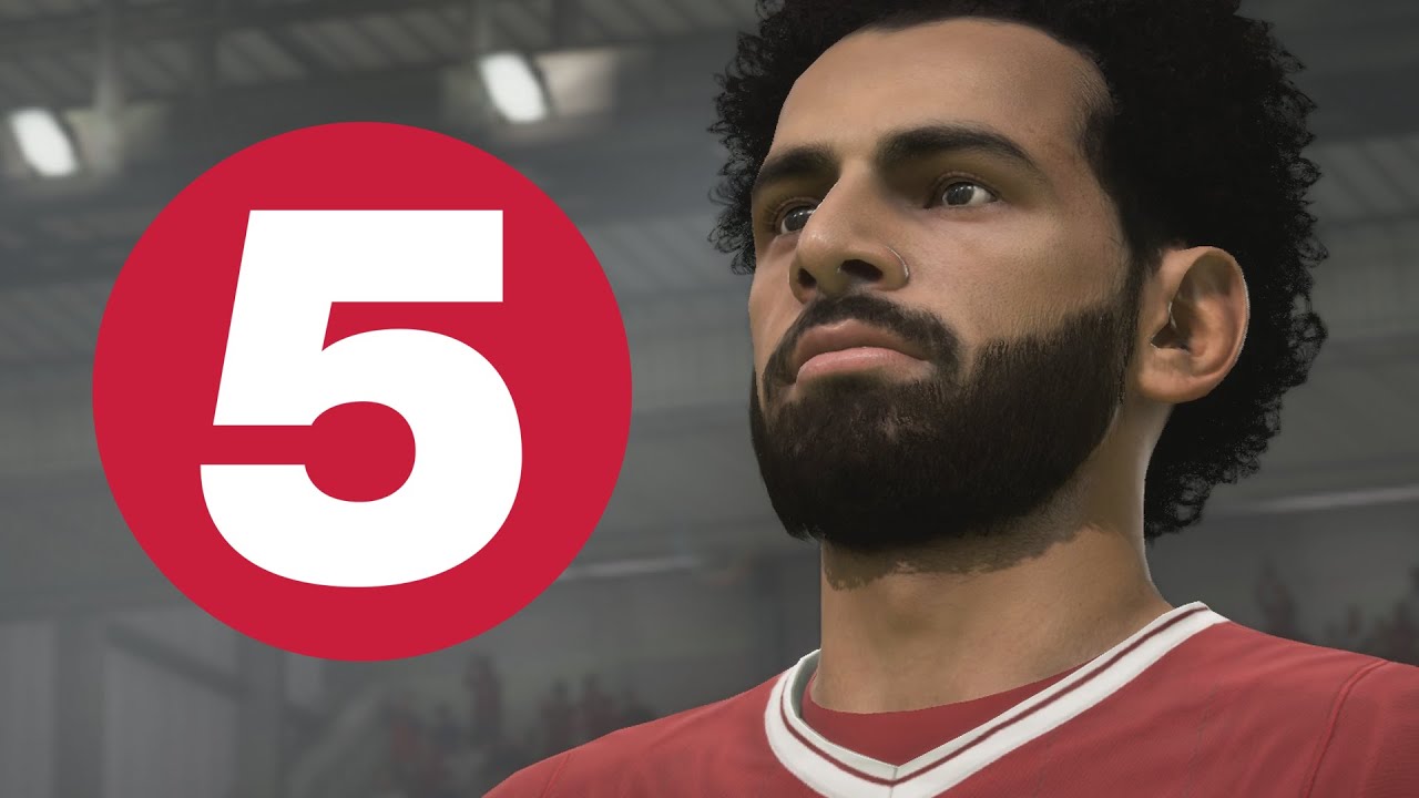 Mohamed Salah 🔥 Top 5 Goals for Liverpool & Egypt (FIFA 18 Remake)