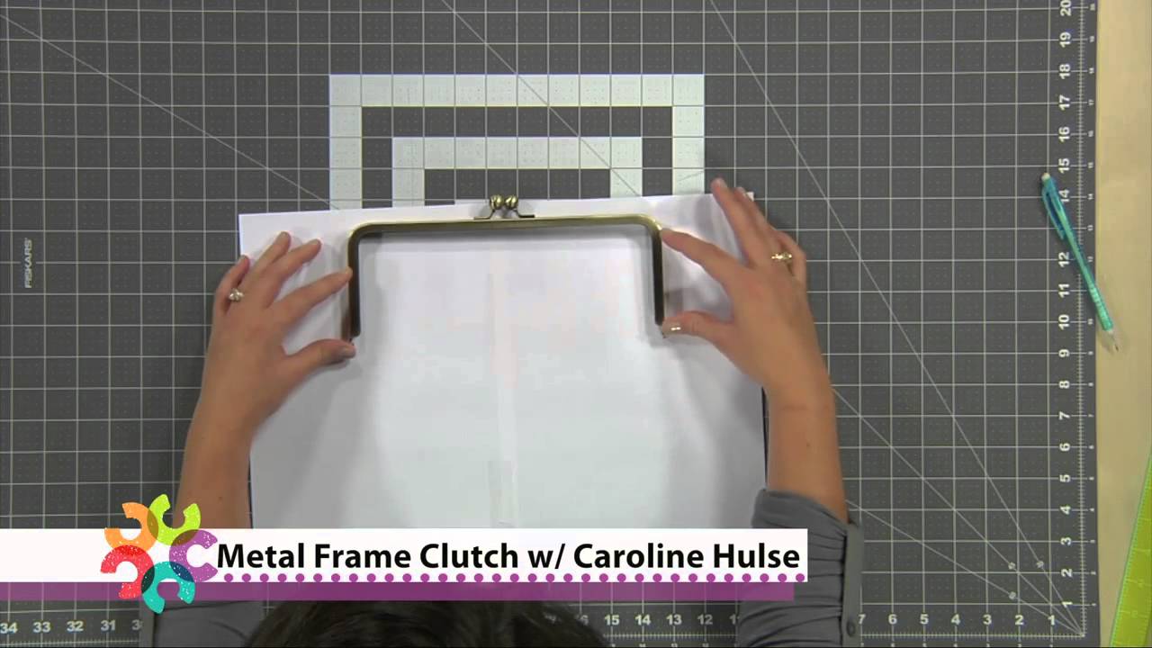 Make A Metal Frame Clutch