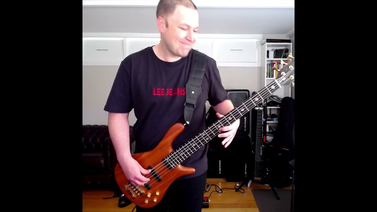 Re-Arranged by Limp Bizkit (bass cover, Warrwick Streamer Stage II)