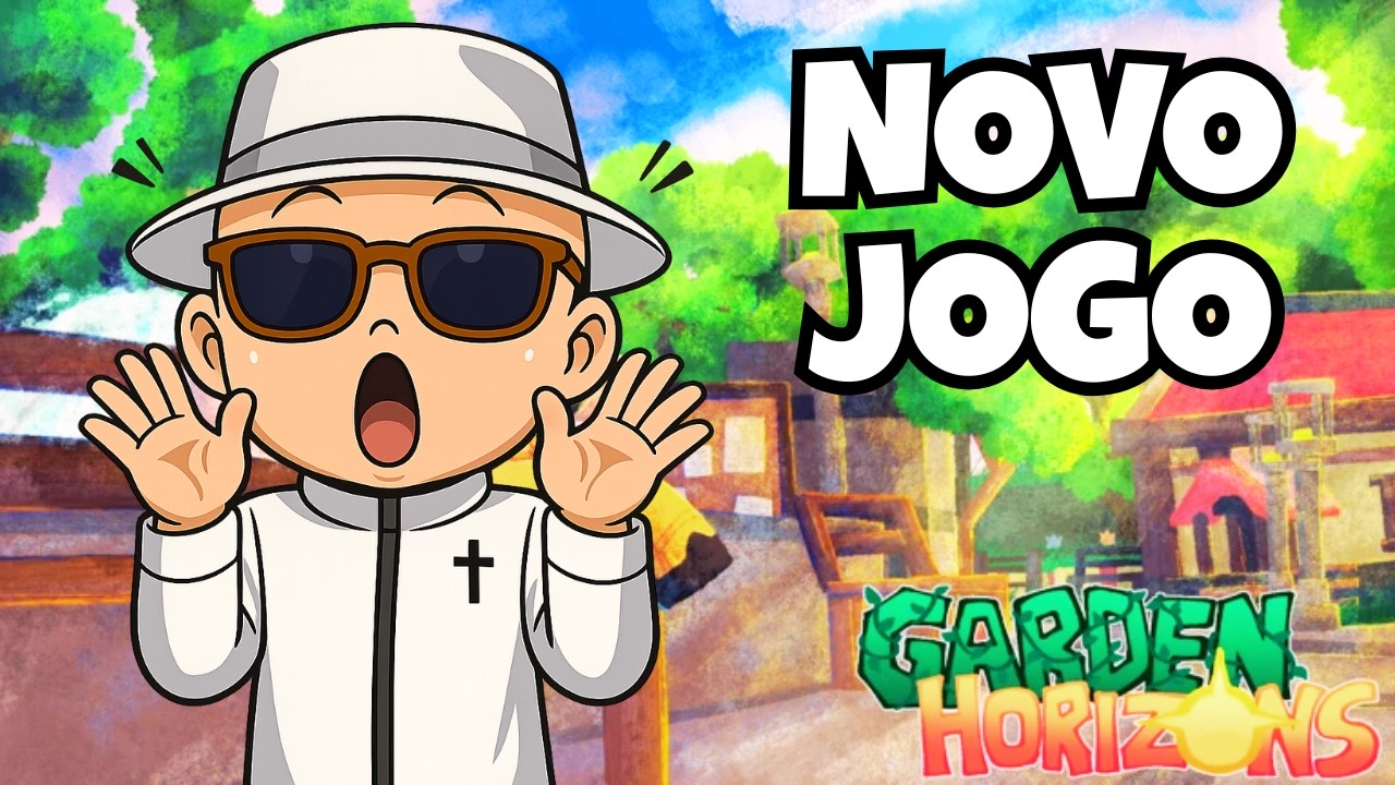 GARDEN HORIZON É O GROW A GARDEN 2?! Testei e te mostro TUDO! (Roblox)