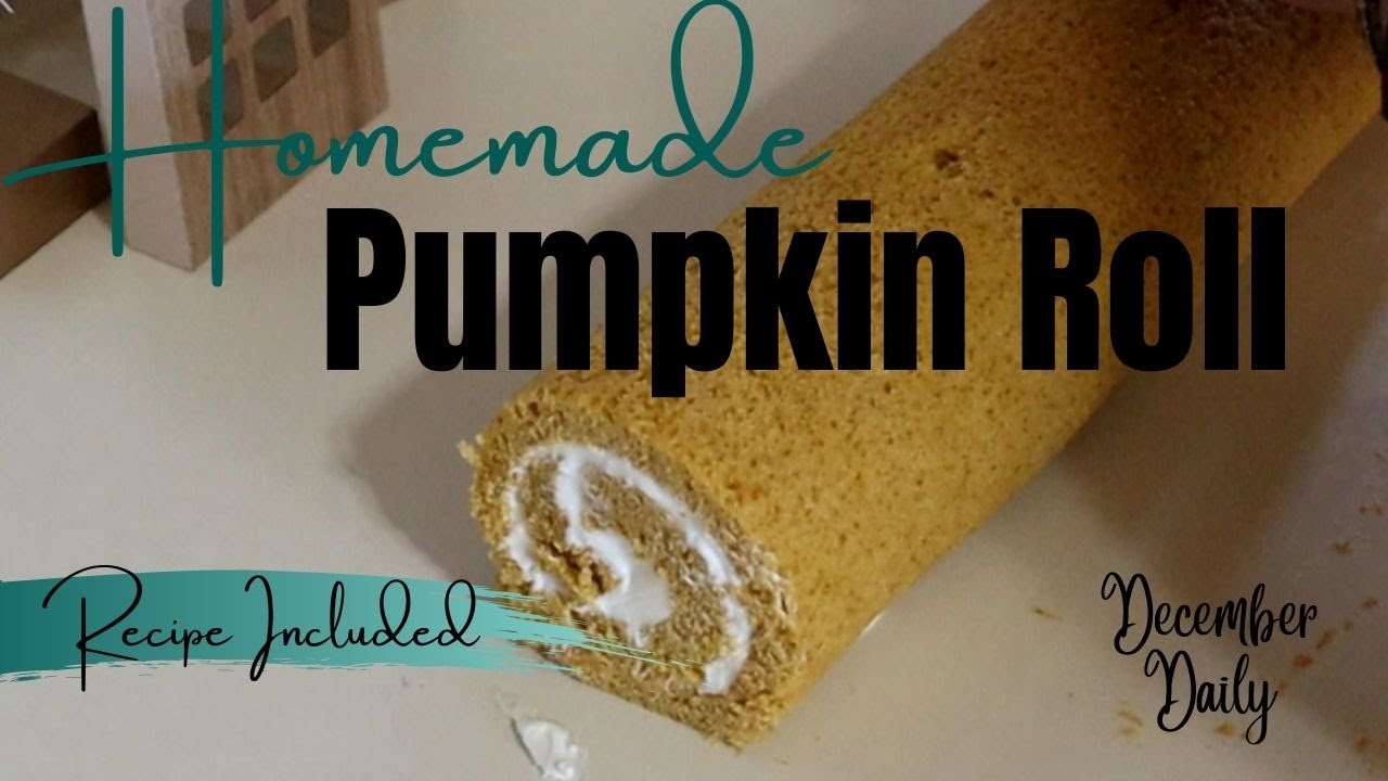 HOMEMADE PUMPKIN ROLLS / RECIPE INCLUDED / EASY PUMPKIN ROLL TUTORIAL / POSITIVELY AMY