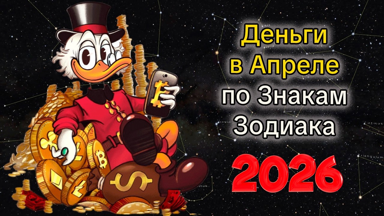 Деньги в Апреле 2026 года по Знакам Зодиака