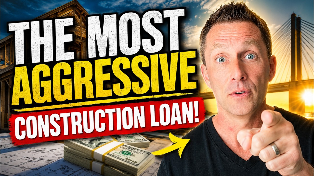 The Most Aggressive Construction Loan!  FHA, VA, Bank Statements, etc