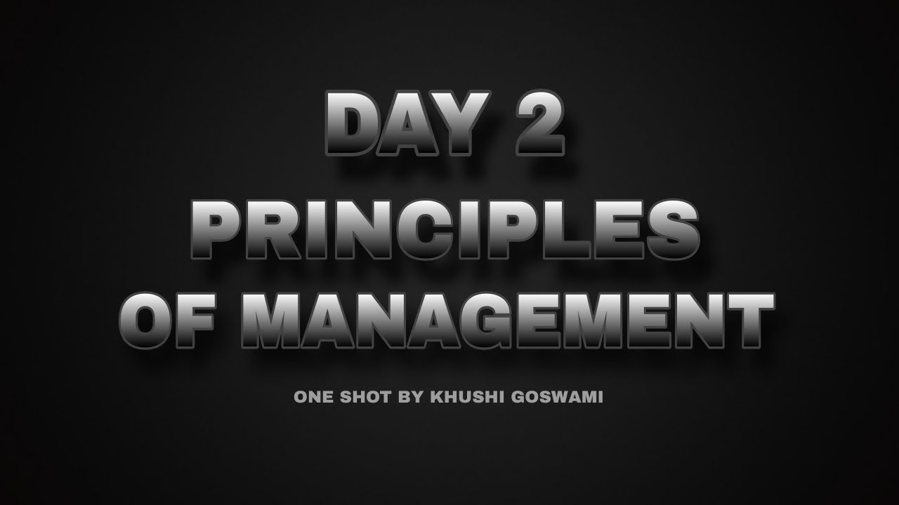 CLASS 12 BUSINESS STUDIES 🔥 Principles of Management One Shot | Full Chapter in 50 Minutes | 2026