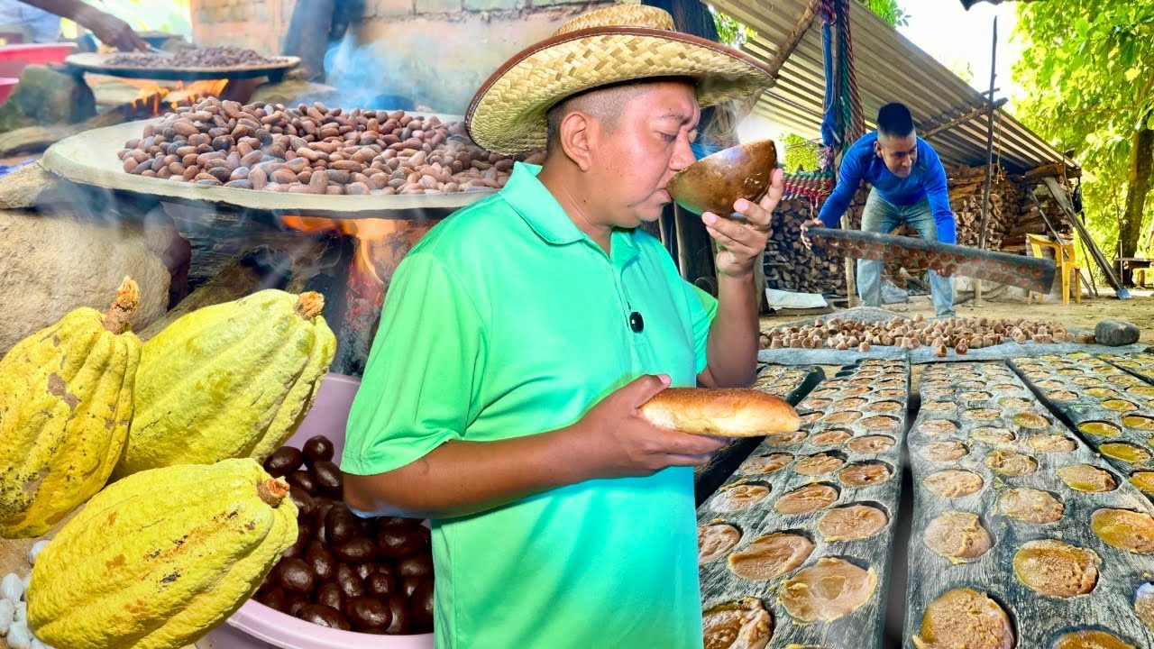 Elaboración ARTESANAL del Chocolate y la Panela | Sabores ancestrales de la tierra Amuzga.