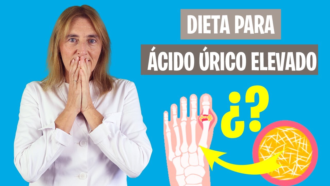 C&oacute;mo BAJAR el &Aacute;CIDO &Uacute;RICO | C&oacute;mo reducir el acido &uacute;rico y ataques de gota | Nutrici&oacute;n cl&iacute;nica