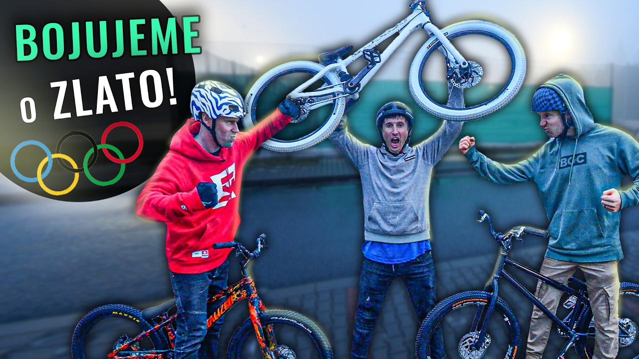 OLYMPIJSKÁ BIKE CHALLENGE ft. VASHA KOLÁŘ!