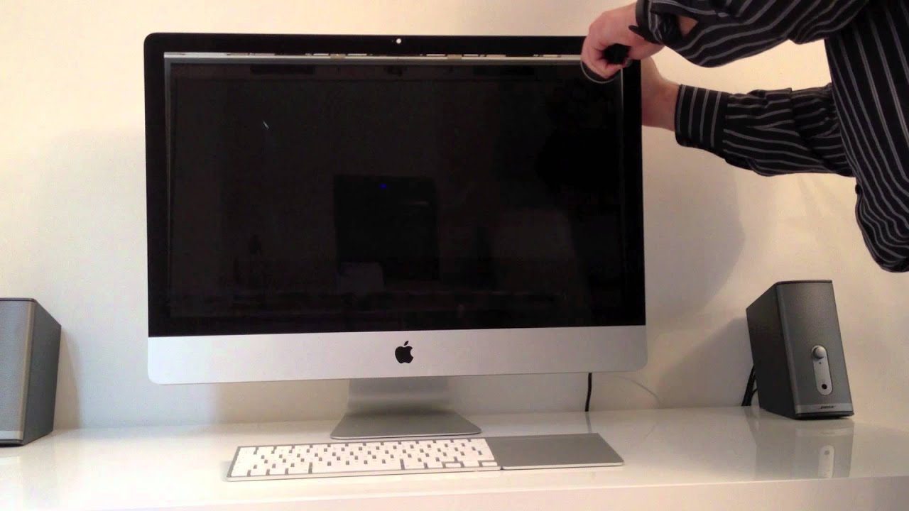 Czyścimy iMac'a 27