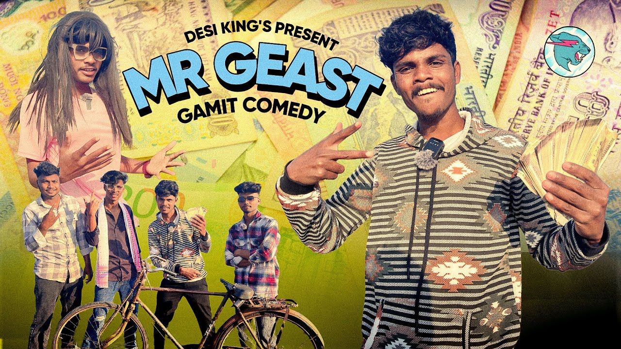 MrGeast | ₹100,000 💰Challenge |  Aadivasi Comedy Video