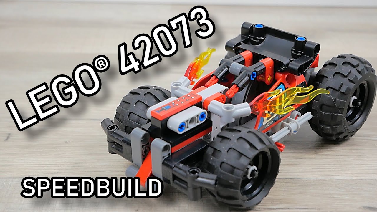 LEGO 42073 Speedbuild | LEGO BASH! | Technic 42073 Speed build | 42073 LEGO Pullback | LEGO 2018