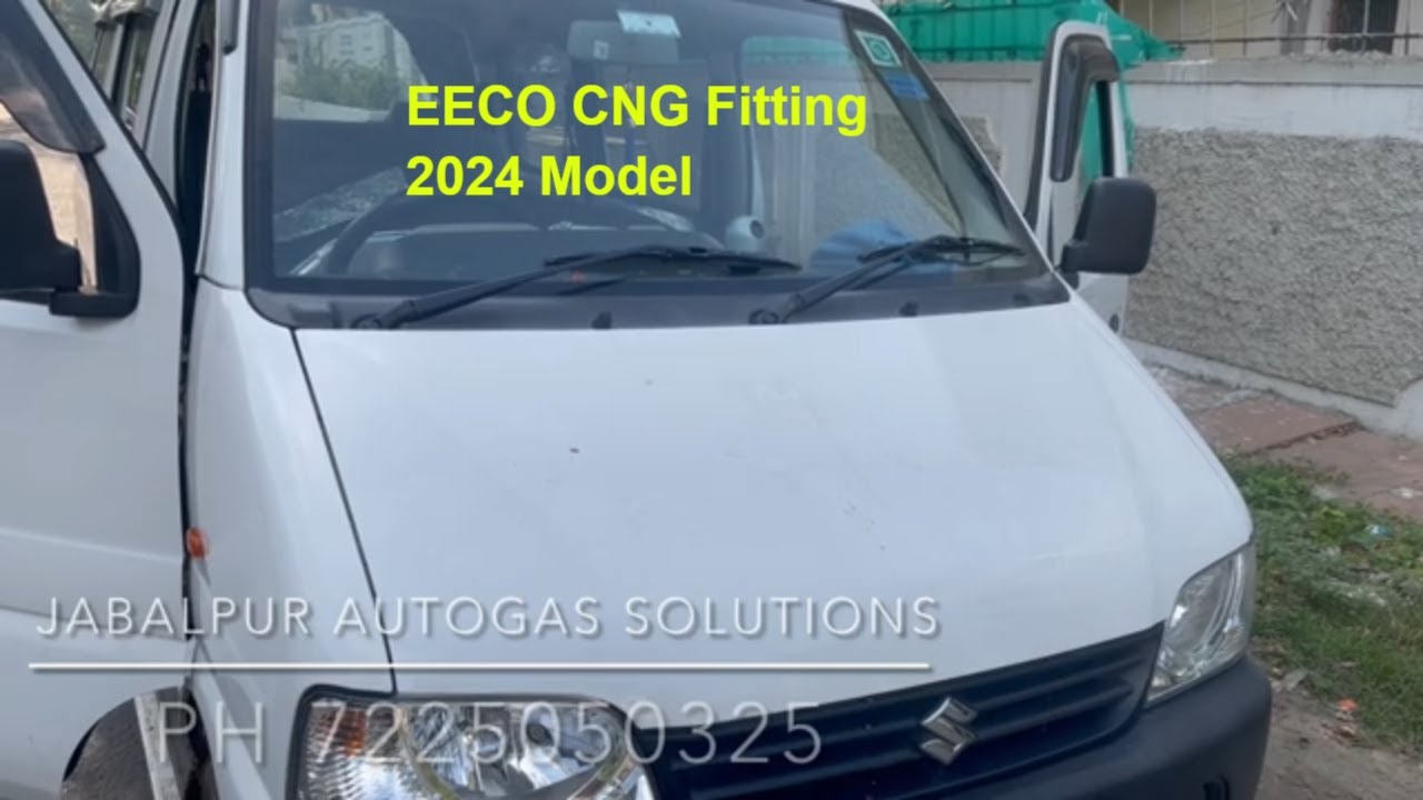 Maruti Eeco CNG gas kit Fitting- Eeco CNG Installation- BS 6 8 injector CNG kit