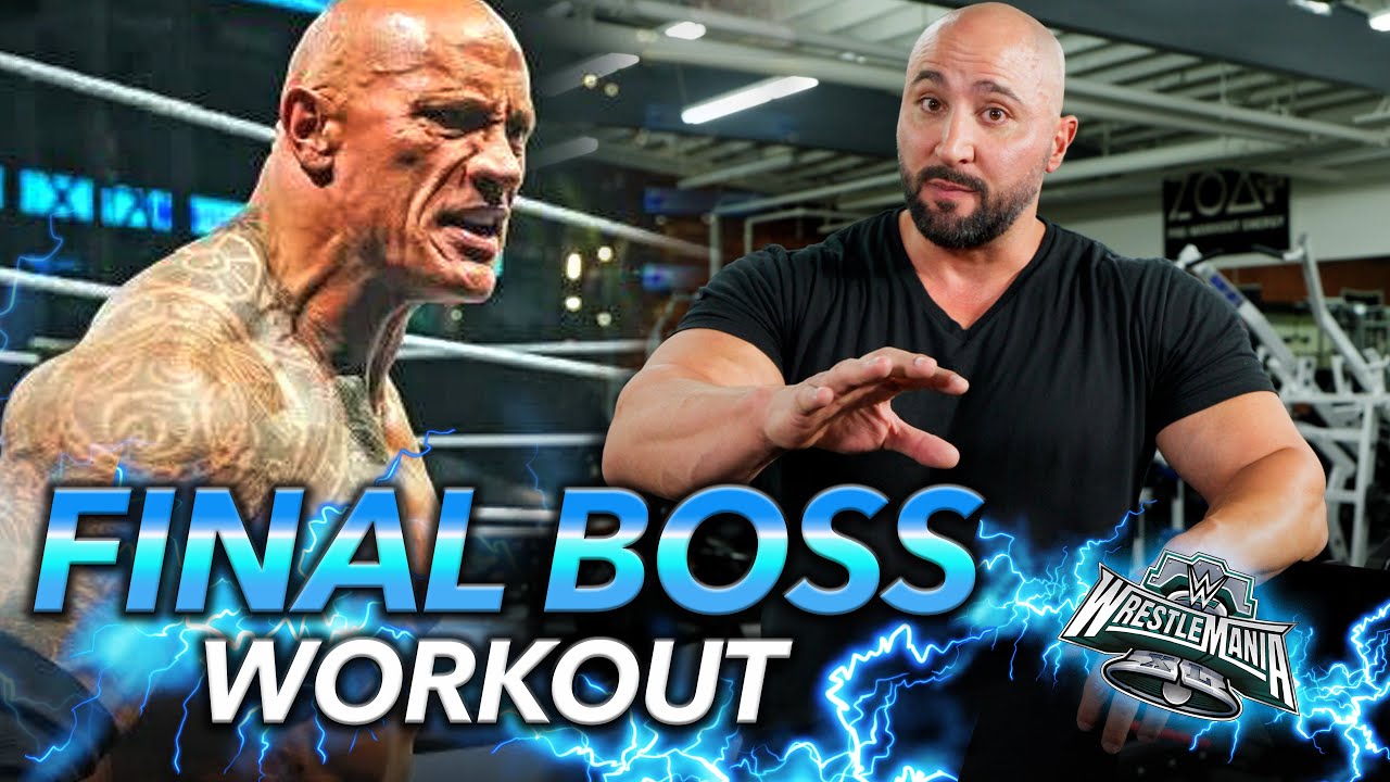 The Final Boss WWE Leg Workout (Explained By His Strength Coach)