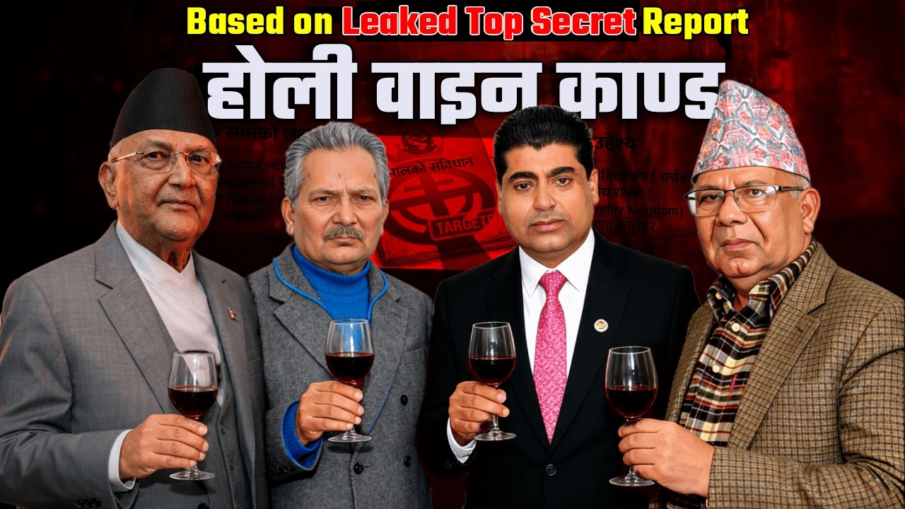 होली वाइन काण्डको चुहिएको डकुमेन्टमा के छ ? चुनावमा बिदेशी चलखेलको अर्को अध्याय... ।  Tanka Dahal