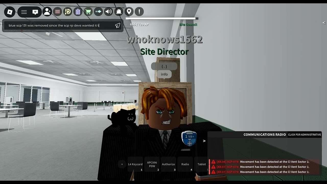 Where to find blue SCP 131 in scp rp