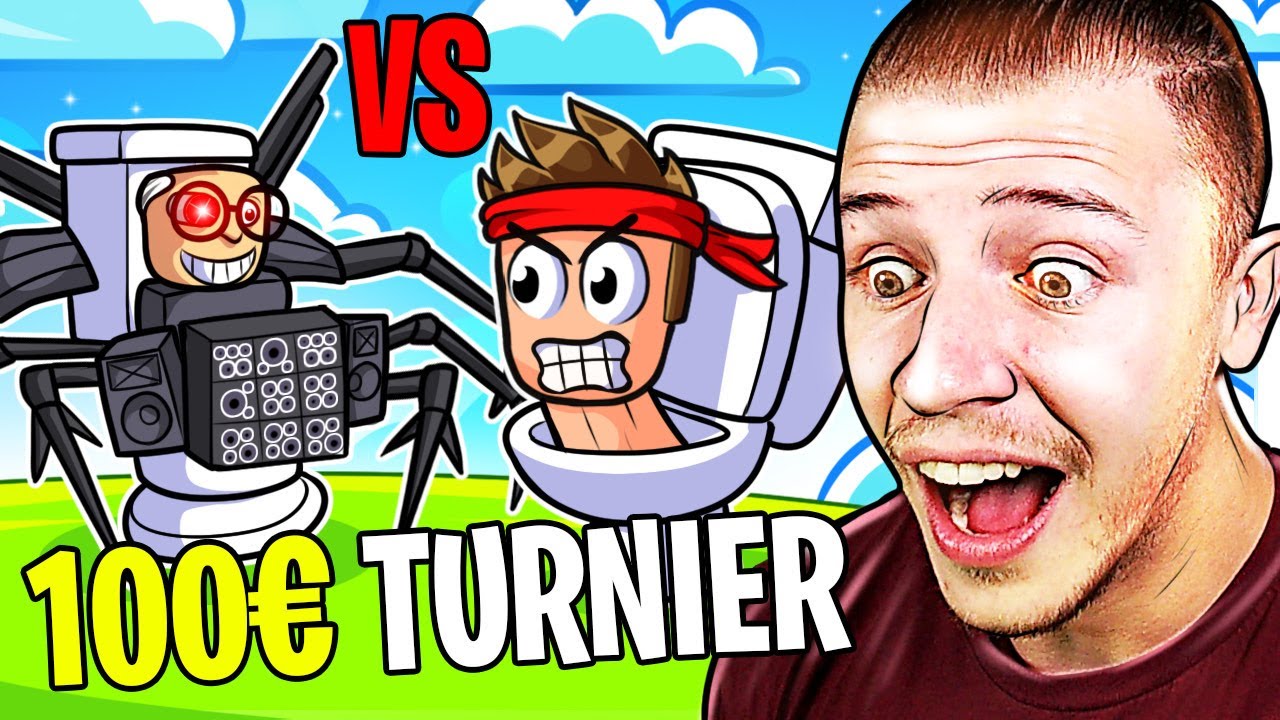 VERLIERER ZAHLT 100€ - PVP Turnier in Toilet Tower Defense