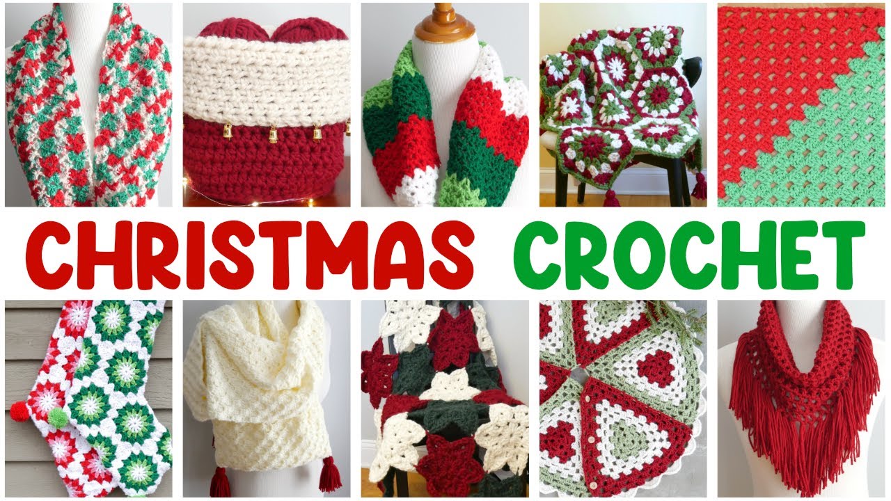 10 CHRISTMAS CROCHET Patterns (Easy & Festive!)