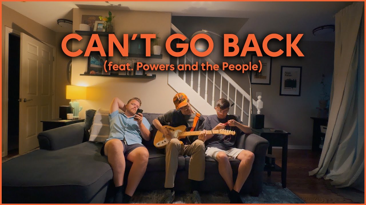 Oh Geeez, Not Again - Can't Go Back ft. @powersandthepeople (Official Visualizer)