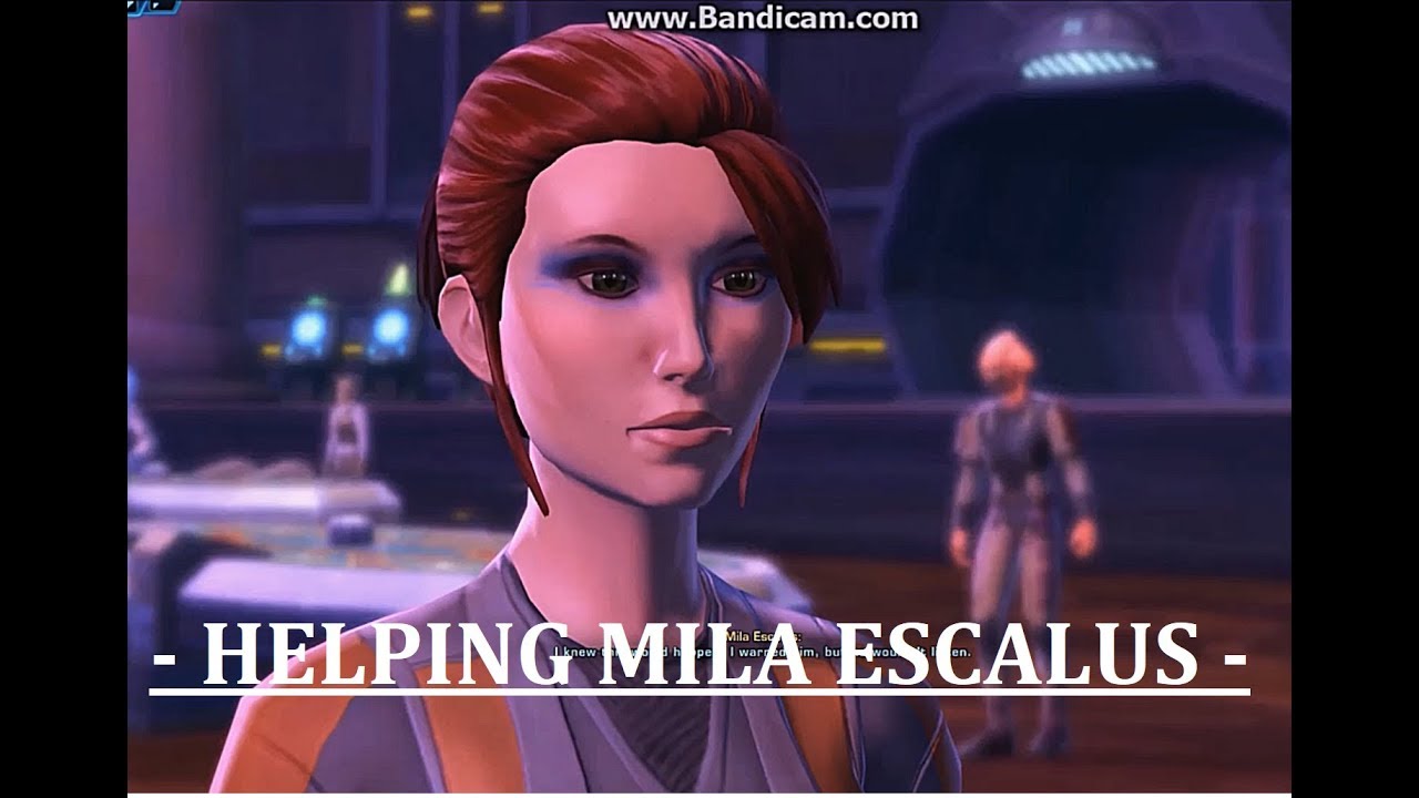 SWTOR ★ Sith Master frees Mila from deadly debts by criminals!